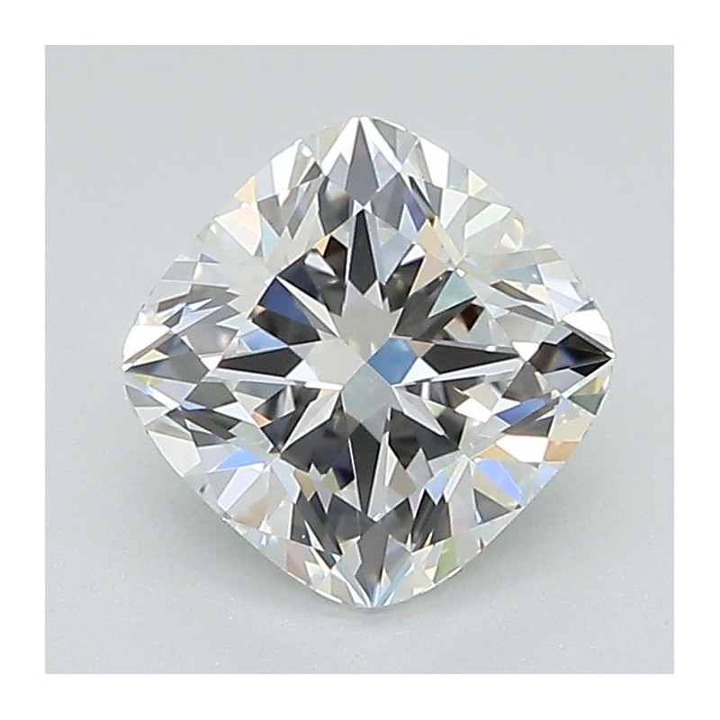 Diament laboratoryjny bezbarwny szlif poduszkowy brylantowy, 1.55ct, VVS2, D, IGI LG671479139