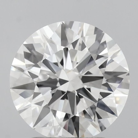 Diament laboratoryjny bezbarwny szlif okrągły, 1.98ct, IF, D, IGI LG727564700