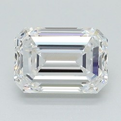 Diament laboratoryjny bezbarwny szlif szmaragdowy, 1.5ct, VVS2, D, IGI LG671479059