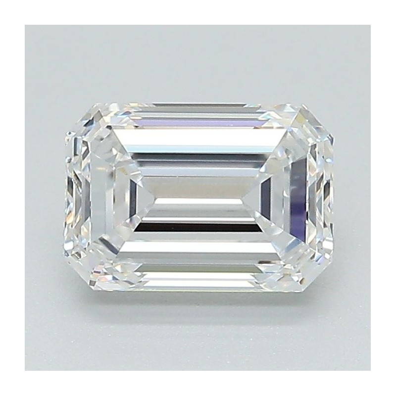 Diament laboratoryjny bezbarwny szlif szmaragdowy, 1.5ct, VVS2, D, IGI LG671479059