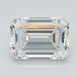 Diament laboratoryjny bezbarwny szlif szmaragdowy, 1.55ct, VVS1, D, IGI LG671479016