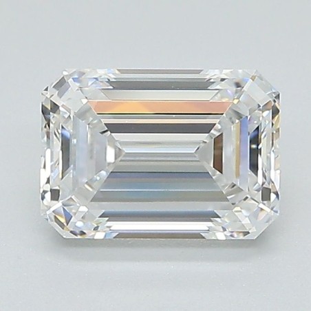 Diament laboratoryjny bezbarwny szlif szmaragdowy, 1.55ct, VVS1, D, IGI LG671479016