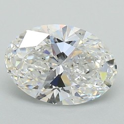 Diament laboratoryjny bezbarwny szlif owalny, 1.58ct, VVS2, E, IGI LG671479119