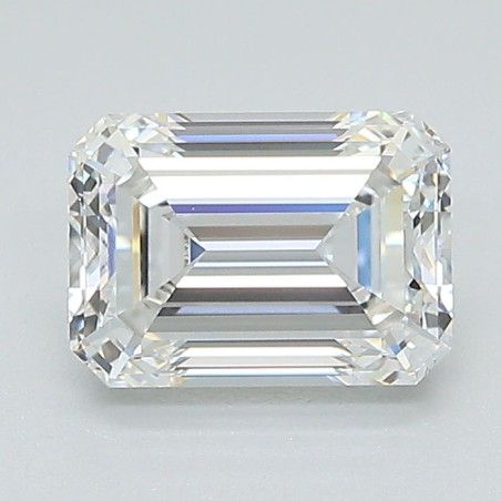 Diament laboratoryjny bezbarwny szlif szmaragdowy, 1.55ct, VVS1, D, IGI LG671479029