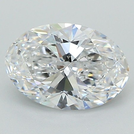 Diament laboratoryjny bezbarwny szlif owalny, 1.59ct, VVS1, D, IGI LG671451221