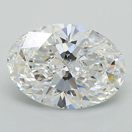Diament laboratoryjny bezbarwny szlif owalny, 1.58ct, VVS1, D, IGI LG671479127