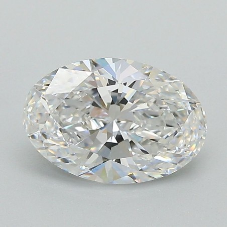 Diament laboratoryjny bezbarwny szlif owalny, 1.59ct, VVS2, D, IGI LG671478991