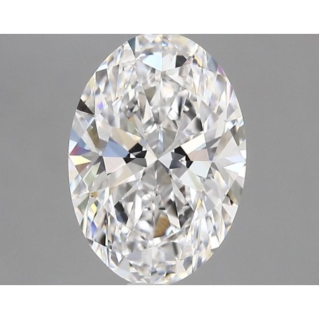 Diament laboratoryjny bezbarwny szlif owalny, 2.42ct, VVS2, D, IGI LG732590340