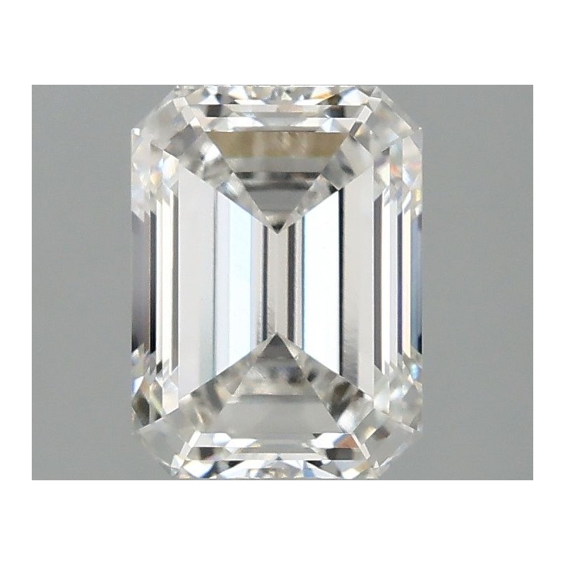 Diament laboratoryjny bezbarwny szlif szmaragdowy, 2.04ct, VVS2, F, IGI LG660401011