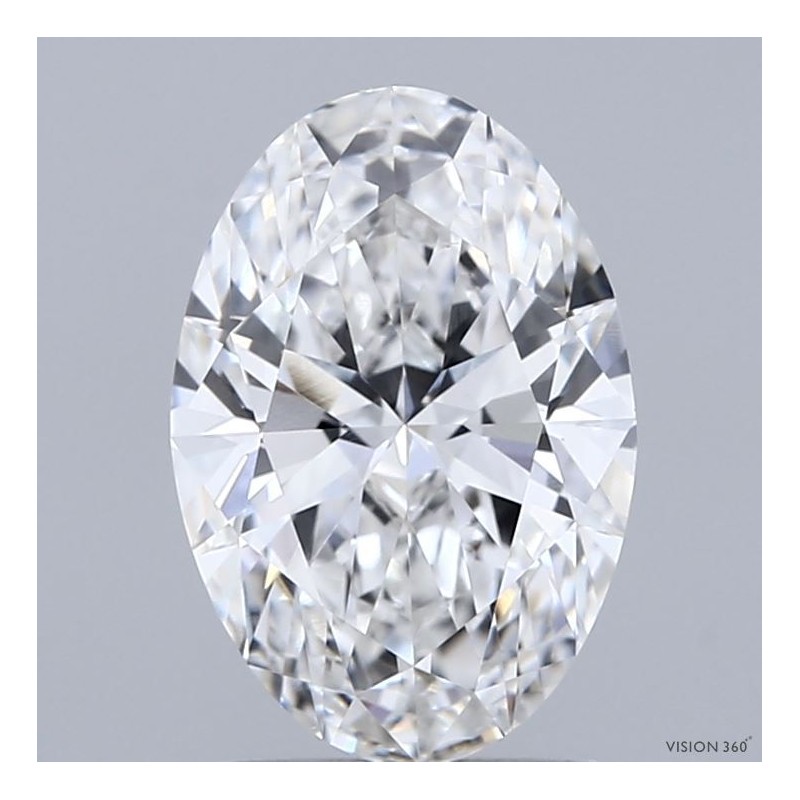 Diament laboratoryjny bezbarwny szlif owalny, 2.09ct, VVS2, E, IGI LG741536045