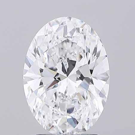 Diament laboratoryjny bezbarwny szlif owalny, 2.51ct, VVS2, D, IGI LG733568442