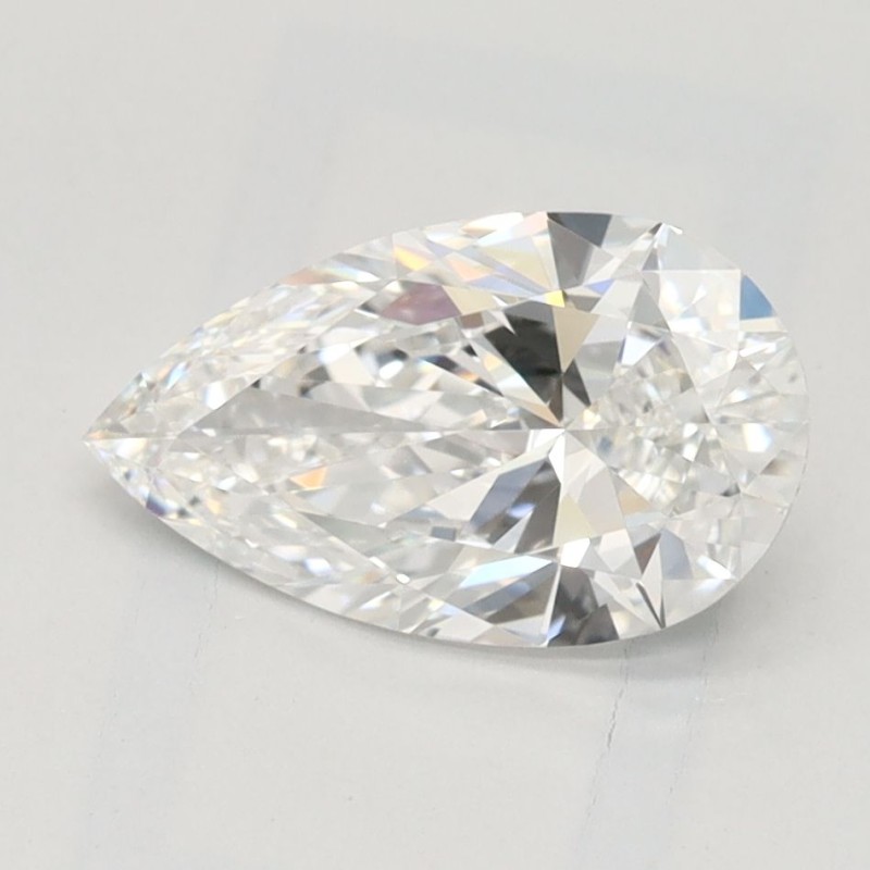 Diament laboratoryjny bezbarwny szlif gruszkowy, 1.04ct, IF, E, IGI LG732520400