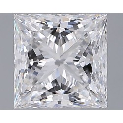Diament laboratoryjny bezbarwny szlif princess, 1.29ct, VVS1, E, IGI LG727570329