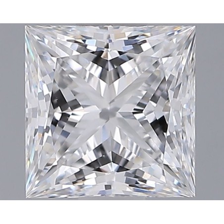 Diament laboratoryjny bezbarwny szlif princess, 1.29ct, VVS1, E, IGI LG727570329
