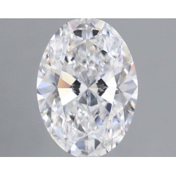 Diament laboratoryjny bezbarwny szlif owalny, 1.04ct, VVS1, D, IGI LG729576746
