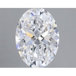 Diament laboratoryjny bezbarwny szlif owalny, 1.54ct, VVS1, D, IGI LG729576740