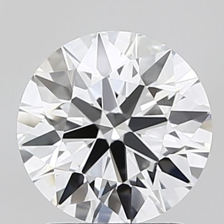 Diament laboratoryjny bezbarwny szlif okrągły, 1.63ct, IF, D, IGI LG678537763