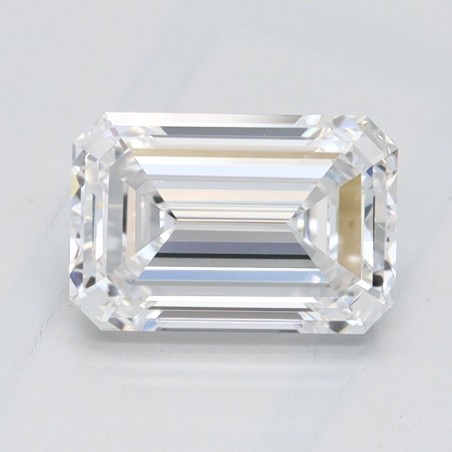 Diament laboratoryjny bezbarwny szlif szmaragdowy, 1.01ct, VVS1, D, IGI LG732520320