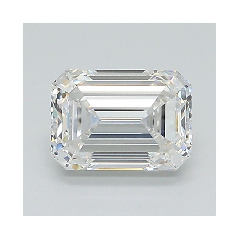 Diament laboratoryjny bezbarwny szlif szmaragdowy, 1.02ct, VVS1, D, IGI LG674502223