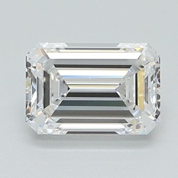 Diament laboratoryjny bezbarwny szlif szmaragdowy, 1.04ct, VVS2, D, IGI LG674502228