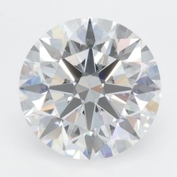 Diament laboratoryjny bezbarwny szlif okrągły, 2.3ct, VVS1, D, GIA 7503600925