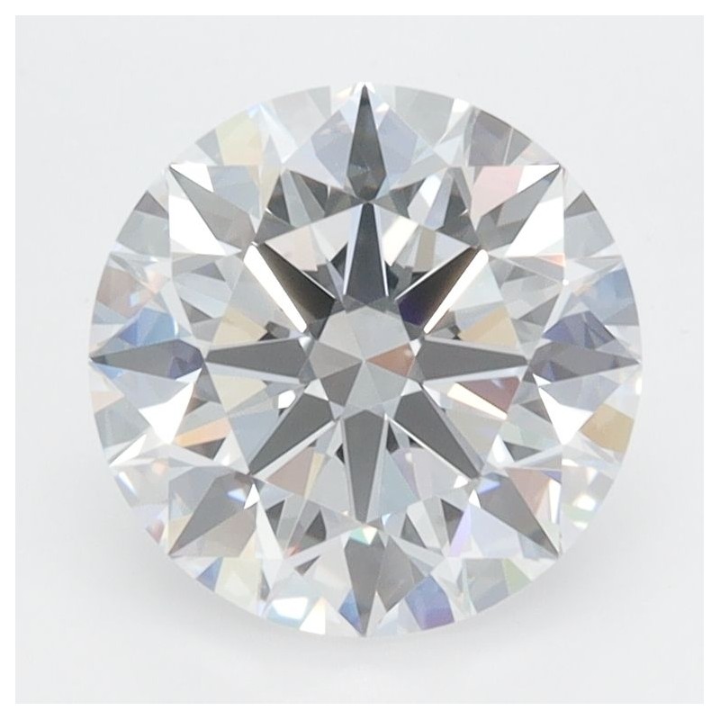 Diament laboratoryjny bezbarwny szlif okrągły, 2.3ct, VVS1, D, GIA 7503600925