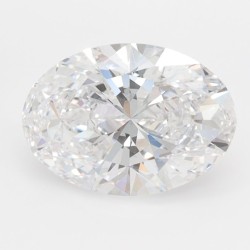 Diament laboratoryjny bezbarwny szlif owalny, 1.59ct, VVS2, D, IGI LG653434508