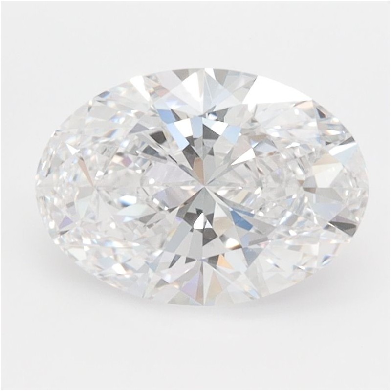Diament laboratoryjny bezbarwny szlif owalny, 1.59ct, VVS2, D, IGI LG653434508