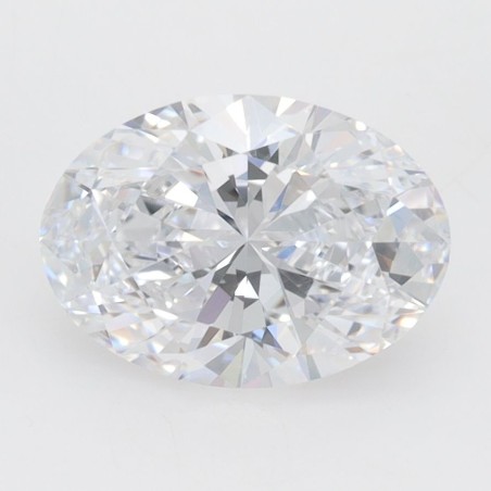 Diament laboratoryjny bezbarwny szlif owalny, 1.59ct, VVS1, D, IGI LG644456557