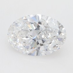 Diament laboratoryjny bezbarwny szlif owalny, 1.59ct, VVS1, D, IGI LG644417806