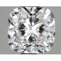 Diament laboratoryjny bezbarwny szlif poduszkowy brylantowy, 2.01ct, VVS1, D, IGI LG675555207