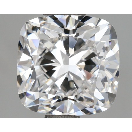 Diament laboratoryjny bezbarwny szlif poduszkowy brylantowy, 2.01ct, VVS1, D, IGI LG675555207