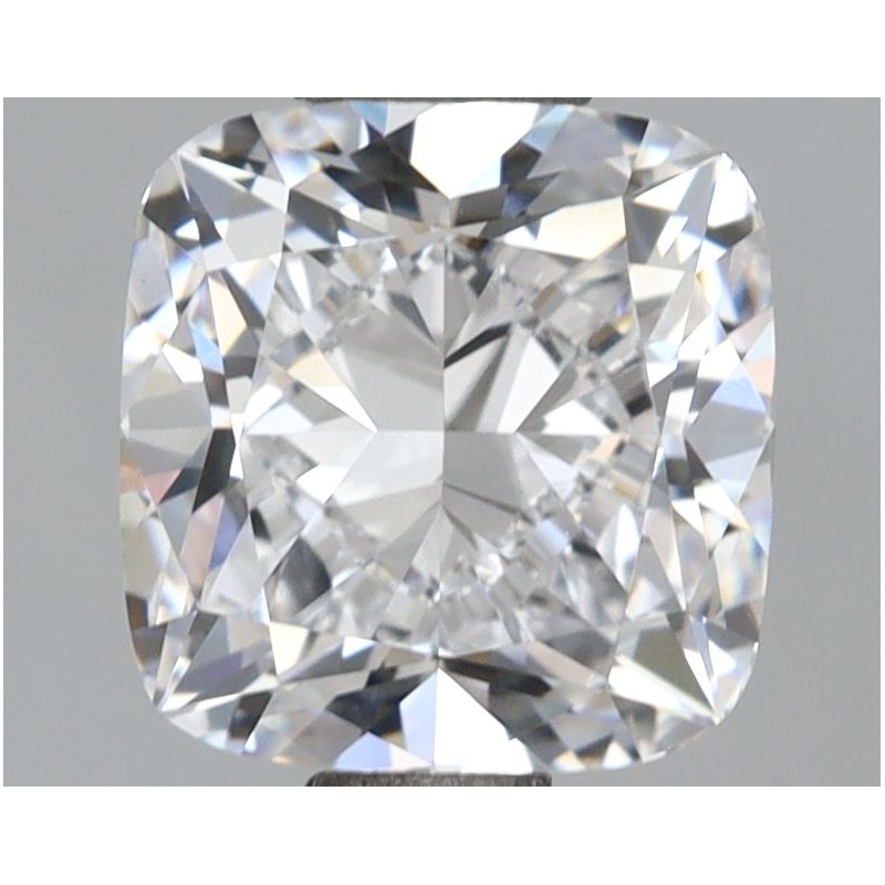 Diament laboratoryjny bezbarwny szlif poduszkowy brylantowy, 1.61ct, VVS2, D, IGI LG675529124