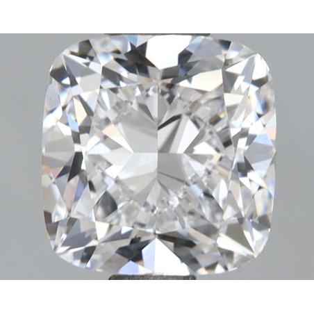 Diament laboratoryjny bezbarwny szlif poduszkowy brylantowy, 1.61ct, VVS2, D, IGI LG675529124