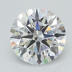 Diament laboratoryjny bezbarwny szlif okrągły, 1.37ct, VVS2, D, IGI LG674502361