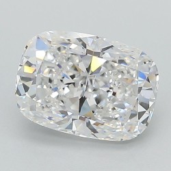 Diament laboratoryjny bezbarwny szlif poduszkowy brylantowy, 2.09ct, VVS2, D, IGI LG674548874