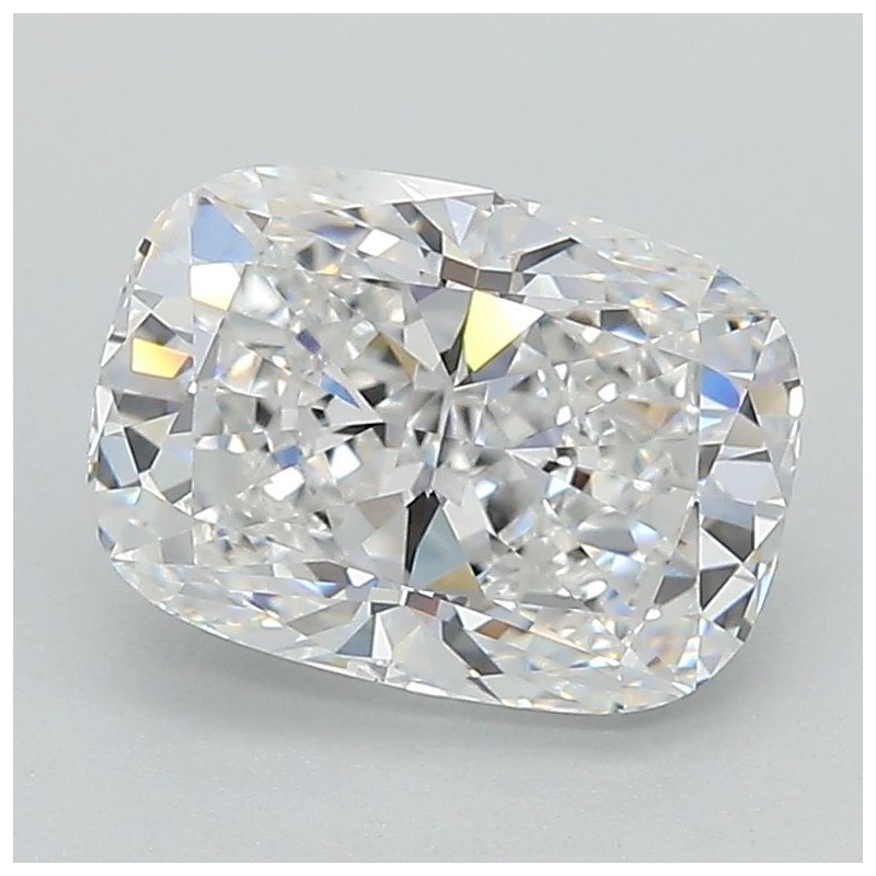 Diament laboratoryjny bezbarwny szlif poduszkowy brylantowy, 2.09ct, VVS2, D, IGI LG674548874