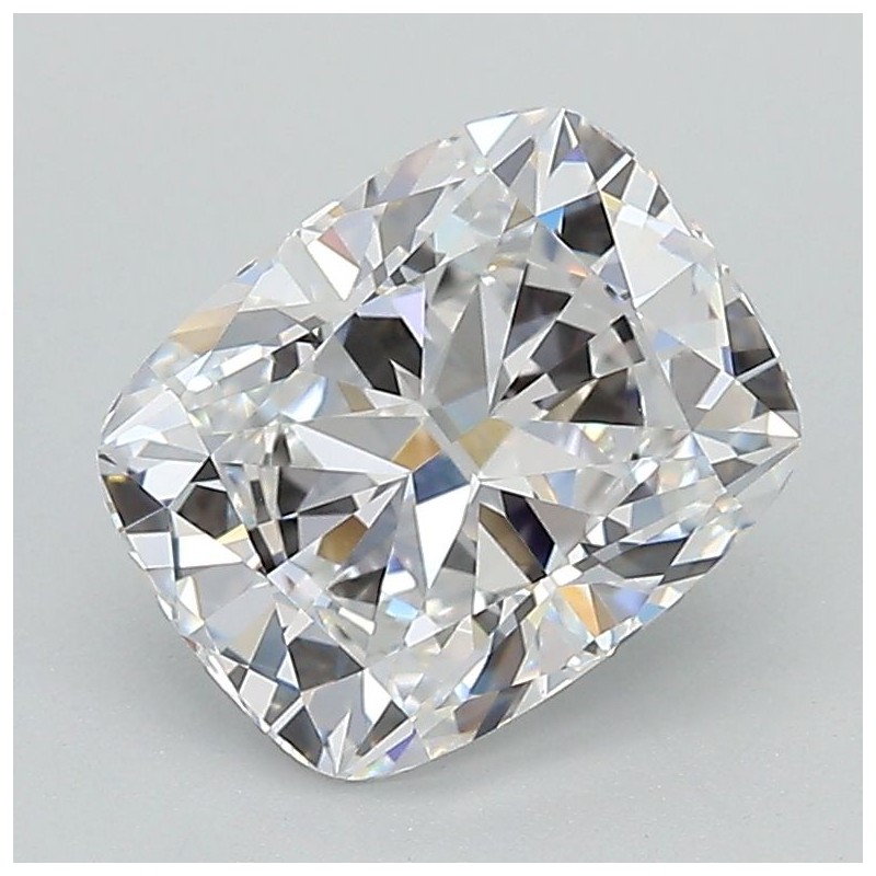 Diament laboratoryjny bezbarwny szlif poduszkowy brylantowy, 2.09ct, VVS1, D, IGI LG674548999