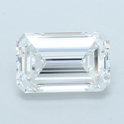 Diament laboratoryjny bezbarwny szlif szmaragdowy, 3ct, VVS2, E, IGI LG732548210