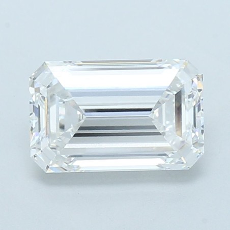 Diament laboratoryjny bezbarwny szlif szmaragdowy, 3ct, VVS2, E, IGI LG732548210