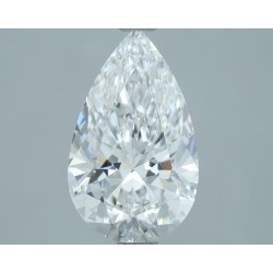 Diament laboratoryjny bezbarwny szlif gruszkowy, 2.09ct, VVS2, E, IGI LG722504842