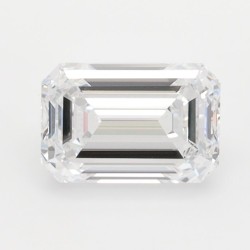 Diament laboratoryjny bezbarwny szlif szmaragdowy, 1.01ct, IF, D, IGI LG648499104