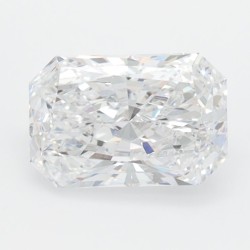 Diament laboratoryjny bezbarwny radiant, 1.26ct, VVS1, D, IGI LG649416267