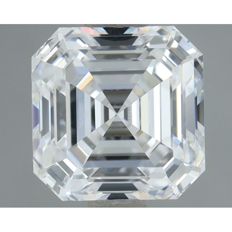 Diament laboratoryjny bezbarwny szlif szmaragdowy kwadratowy, 1.05ct, VVS2, E, IGI LG610330705