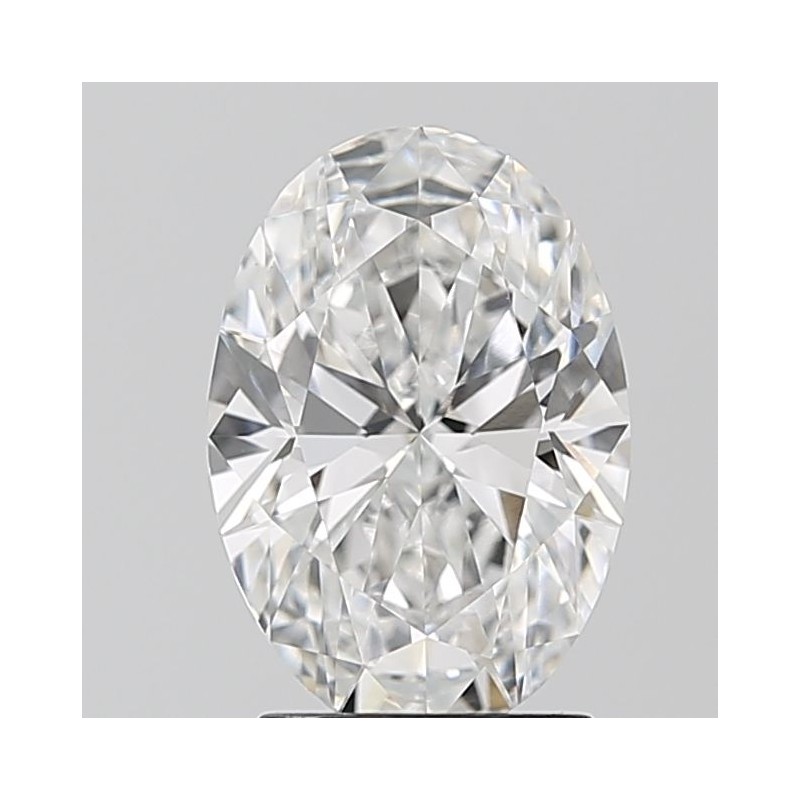 Diament laboratoryjny bezbarwny szlif owalny, 2.33ct, VVS2, D, IGI LG743532002