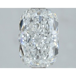 Diament laboratoryjny bezbarwny szlif poduszkowy brylantowy, 1.56ct, VVS2, E, IGI 628453641