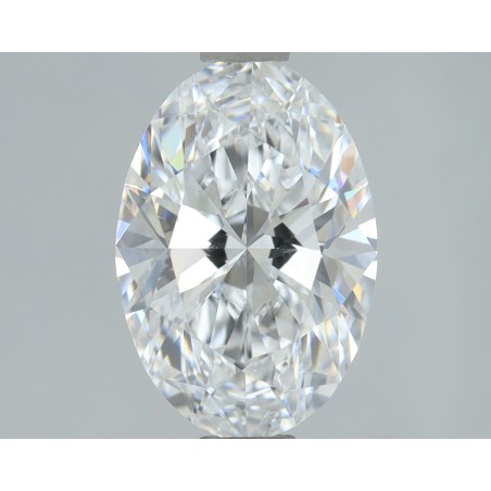 Diament laboratoryjny bezbarwny szlif owalny, 1ct, VVS2, E, IGI 628453715
