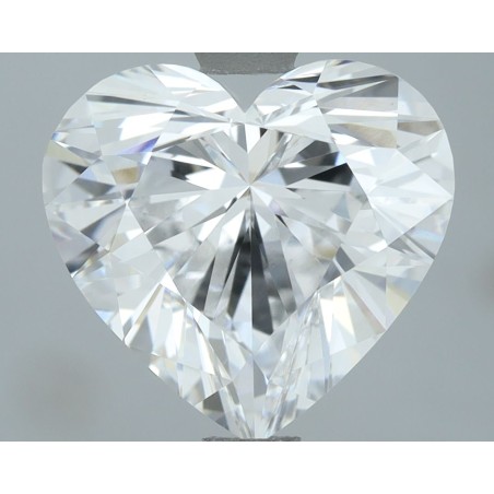 Diament laboratoryjny bezbarwny serce, 2.5ct, VVS2, D, IGI LG722504268