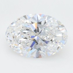 Diament laboratoryjny bezbarwny szlif owalny, 2.03ct, IF, D, IGI LG646458821