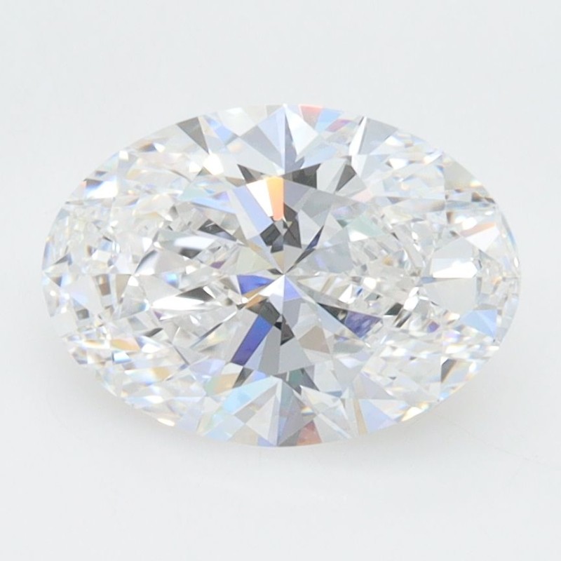 Diament laboratoryjny bezbarwny szlif owalny, 2.03ct, IF, D, IGI LG646458821